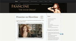 Desktop Screenshot of francineburlesque.com